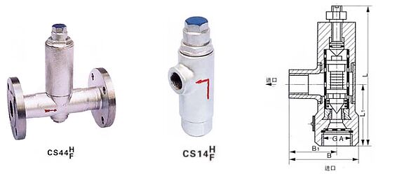 CS14H液體膨脹式蒸汽疏水閥結(jié)構(gòu)圖紙 CS14H液體膨脹式蒸汽疏水閥結(jié)構(gòu)圖紙